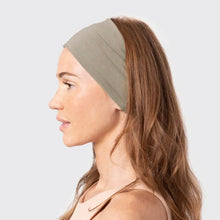 Load image into Gallery viewer, Cotton Adjustable Headband 2pc - Eucalyptus