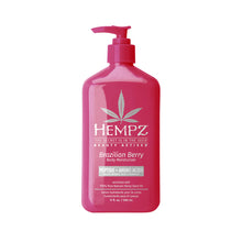 Load image into Gallery viewer, Brazilian Berry Herbal Body Moisturizer with Peptides + Amino Acids