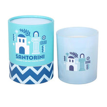 Load image into Gallery viewer, Santorini Coconut & Sea Salt Scented Candle - The Boutique by Sour Apple Beauty Bar