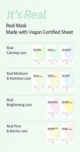 Load image into Gallery viewer, SOME BY MI Real Care Vegan Face Sheet Mask
