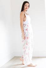 Load image into Gallery viewer, Camryn Sheer Lined Gaucho in Ivory Floral Print