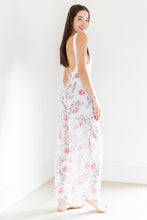 Load image into Gallery viewer, Camryn Sheer Lined Gaucho in Ivory Floral Print