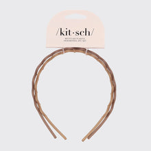 Load image into Gallery viewer, Recycled Plastic Zig Zag Headband 2pc - Neutral