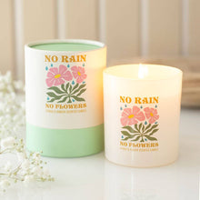 Load image into Gallery viewer, No Rain, No Flowers Citrus & Ginger Candle - The Boutique by Sour Apple Beauty Bar