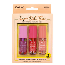 Load image into Gallery viewer, CALA Fruity Tinted Lip Oil Trio