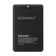 Load image into Gallery viewer, REFILLABLE Bergamot Nourishing Pocket Hand Sanitizer