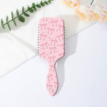 Load image into Gallery viewer, LARGE DETANGLE PADDLE HAIR BRUSH COMB | 40HC100: BOW B - The Boutique by Sour Apple Beauty Bar