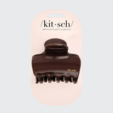 Load image into Gallery viewer, Recycled Plastic Puffy Cloud Clip 1pc - Chocolate