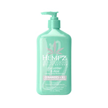 Load image into Gallery viewer, Beauty Actives Cucumber & Aloe Herbal Body Moisturizer with Ceramides + B3