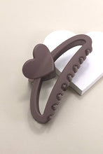Load image into Gallery viewer, Matte Heart Hair Claw Clips | Assorted