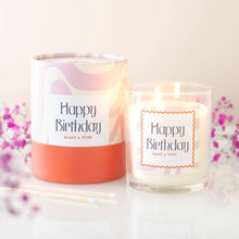 Load image into Gallery viewer, Happy Birthday Vanilla Cake Candle - The Boutique by Sour Apple Beauty Bar