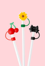 Load image into Gallery viewer, Crush Thirst Trap Straw Toppers | 3 Pack