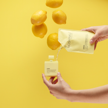 Load image into Gallery viewer, Refillable Lemon Ylang-Ylang Moisturizing Pocket Sanitizer