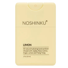 Load image into Gallery viewer, Refillable Lemon Ylang-Ylang Moisturizing Pocket Sanitizer