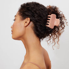 Load image into Gallery viewer, Recycled Plastic Puffy Cloud Clip 1pc - Rosewood