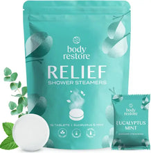Load image into Gallery viewer, Body Restore Shower Steamers Bombs Bag or Single