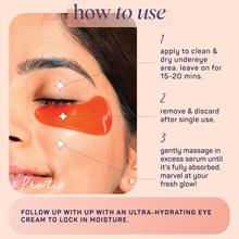 Load image into Gallery viewer, Bright Eyed Hydrogel Eye Patches | 8 Pack - The Boutique by Sour Apple Beauty Bar