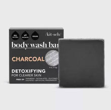 Load image into Gallery viewer, Charcoal Detoxifying Body Wash Bar