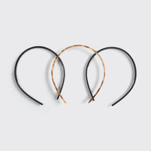 Load image into Gallery viewer, Thin Non-Slip Headbands 3pc - Recycled Plastic