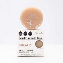 Load image into Gallery viewer, Sugar Exfoliating Body Scrub Bar