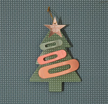 Load image into Gallery viewer, Holiday Recycled Plastic Flat lay Claw Clips Set- Pinksettia