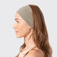 Load image into Gallery viewer, Cotton Adjustable Headband 2pc - Eucalyptus
