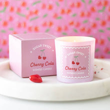 Load image into Gallery viewer, Pink Cherry Cola Valentine&#39;s Day Candle
