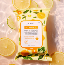 Load image into Gallery viewer, Cala Makeup Remover Wipes Tissue Cleanser
