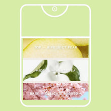 Load image into Gallery viewer, Refillable Pear Blossom Tea Hydrating Pocket Hand Sanitizer - The Boutique by Sour Apple Beauty Bar
