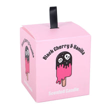 Load image into Gallery viewer, Gothic Black Cherry &amp; Vanilla Scented Candle - The Boutique by Sour Apple Beauty Bar
