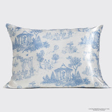 Load image into Gallery viewer, Bridgerton x Kitsch Satin Pillowcase – Garden Toile - The Boutique by Sour Apple Beauty Bar
