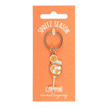 Load image into Gallery viewer, Spritz Season Keyring - The Boutique by Sour Apple Beauty Bar
