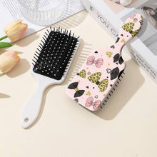 Load image into Gallery viewer, LARGE DETANGLE PADDLE HAIR BRUSH COMB | 40HC100: BOW B - The Boutique by Sour Apple Beauty Bar

