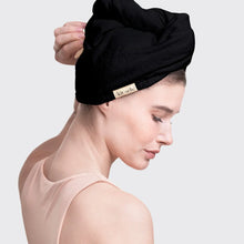 Load image into Gallery viewer, Quick Dry Hair Towel - Black
