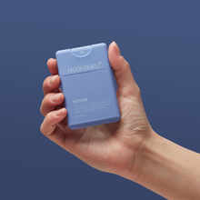 Load image into Gallery viewer, Refillable Vetiver Patchouli Hydrating Pocket Hand Sanitizer - The Boutique by Sour Apple Beauty Bar
