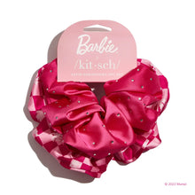 Load image into Gallery viewer, Barbie X Kitsch Satin Brunch Scrunchies 2pc Set
