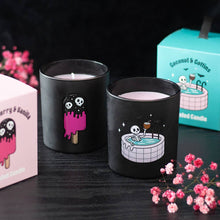 Load image into Gallery viewer, Gothic Black Cherry &amp; Vanilla Scented Candle - The Boutique by Sour Apple Beauty Bar

