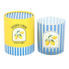 Load image into Gallery viewer, Sugared Lemon Scented Candle - The Boutique by Sour Apple Beauty Bar
