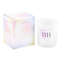 Load image into Gallery viewer, 1111 Angel Number Crystal Chip Candle - The Boutique by Sour Apple Beauty Bar
