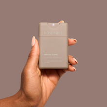 Load image into Gallery viewer, Refillable Santal Blanc Hydrating Pocket Hand Sanitizer - The Boutique by Sour Apple Beauty Bar
