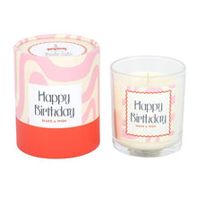 Load image into Gallery viewer, Happy Birthday Vanilla Cake Candle - The Boutique by Sour Apple Beauty Bar
