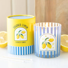 Load image into Gallery viewer, Sugared Lemon Scented Candle - The Boutique by Sour Apple Beauty Bar
