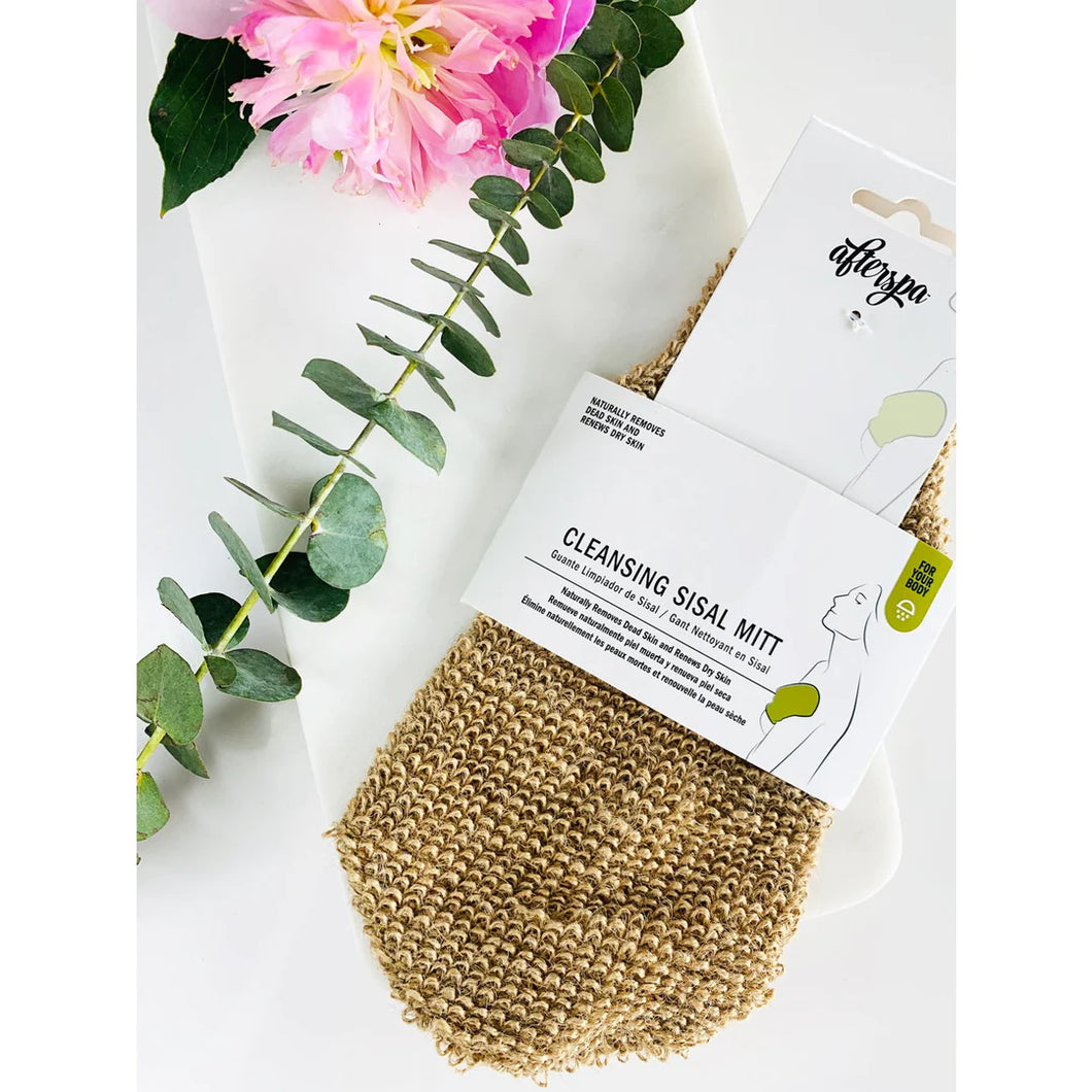AfterSpa Cleansing Sisal Body Mitt
