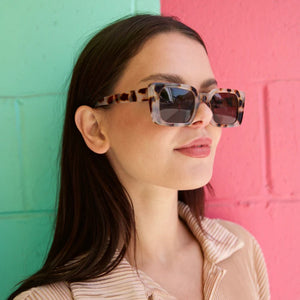 PAIGE | Shady Lady Sunglasses - Light Tortoise