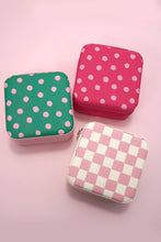 Load image into Gallery viewer, Travel Jewelry Organizer Box| Assorted Patterns - The Boutique by Sour Apple Beauty Bar

