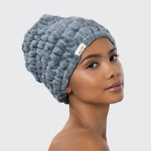 Load image into Gallery viewer, Extra Wide Spa Headband - Misty Blue
