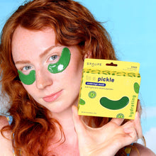Load image into Gallery viewer, Pickle Shaped Hydrating Eye Patches | 8 Pack - The Boutique by Sour Apple Beauty Bar
