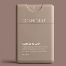 Load image into Gallery viewer, Refillable Santal Blanc Hydrating Pocket Hand Sanitizer - The Boutique by Sour Apple Beauty Bar
