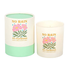 Load image into Gallery viewer, No Rain, No Flowers Citrus &amp; Ginger Candle - The Boutique by Sour Apple Beauty Bar
