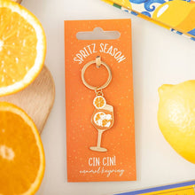 Load image into Gallery viewer, Spritz Season Keyring - The Boutique by Sour Apple Beauty Bar
